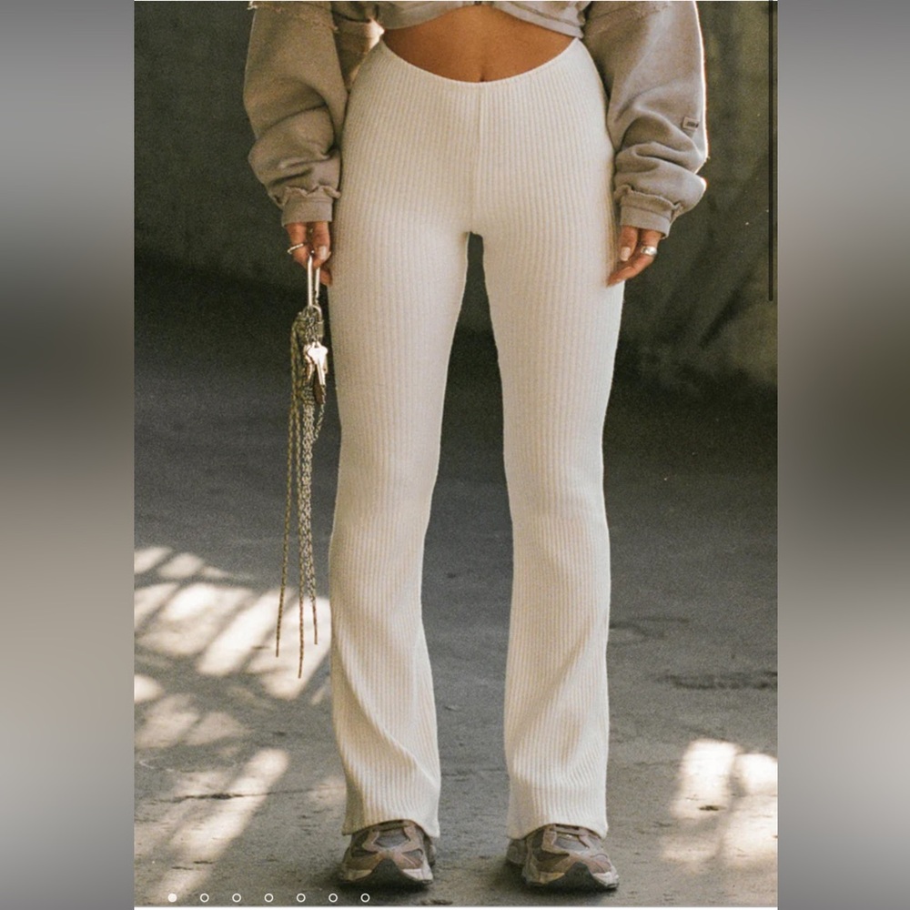 Fitted Mini Flare Pant